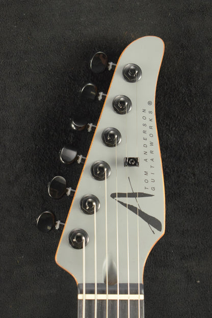 Tom Anderson Raven Superbird Satin Organic Grain Super Sonic Gray with Black