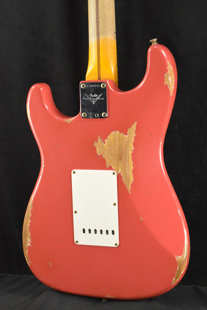 Fender 1957 Stratocaster Heavy Relic Aged Fiesta Red w/1-Piece Rift Sawn Maple Neck Fingerboard