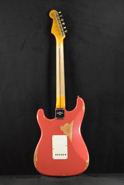 Fender 1957 Stratocaster Heavy Relic Aged Fiesta Red w/1-Piece Rift Sawn Maple Neck Fingerboard