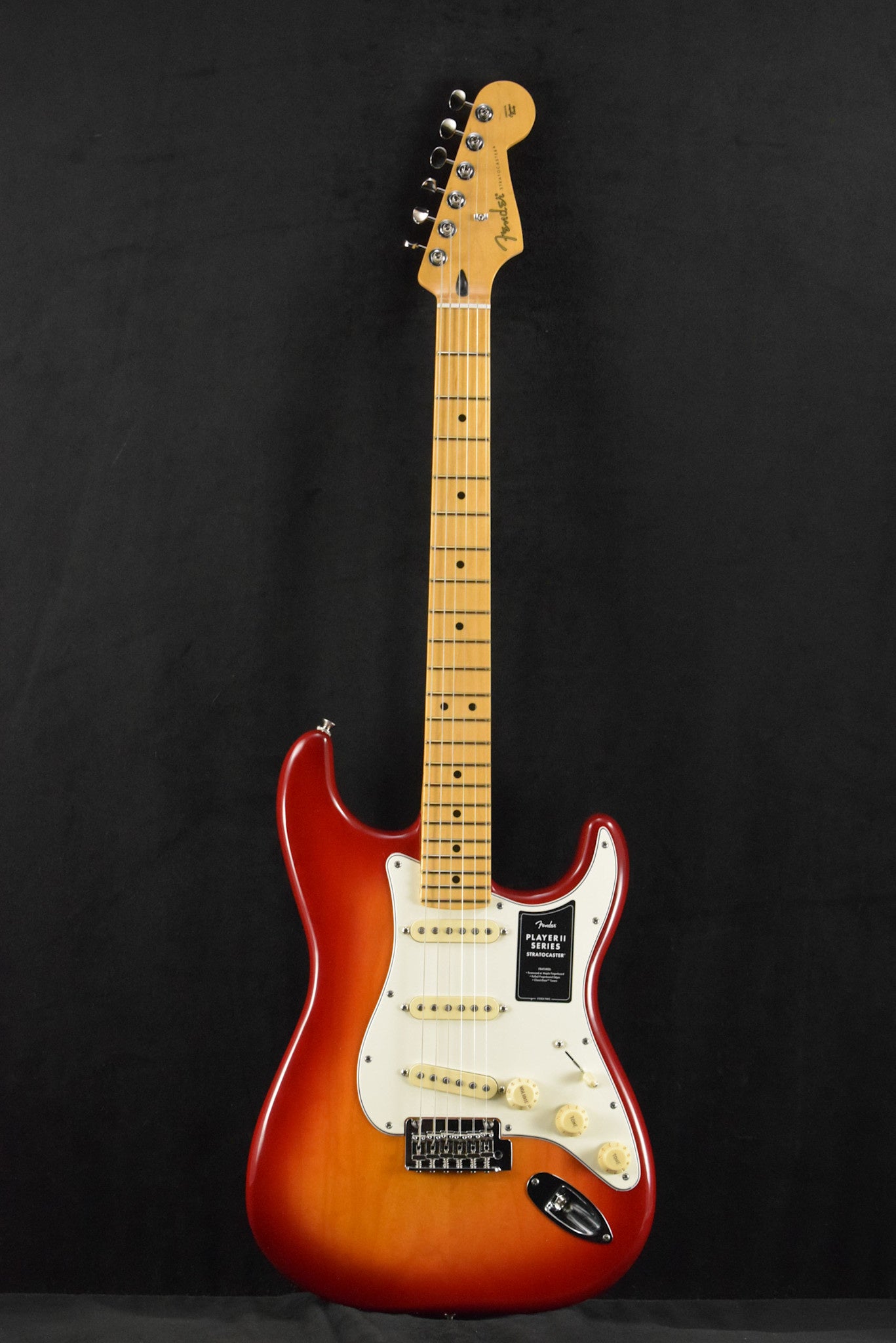 Fender Player II Stratocaster Aged Cherry Burst Maple Fingerboard