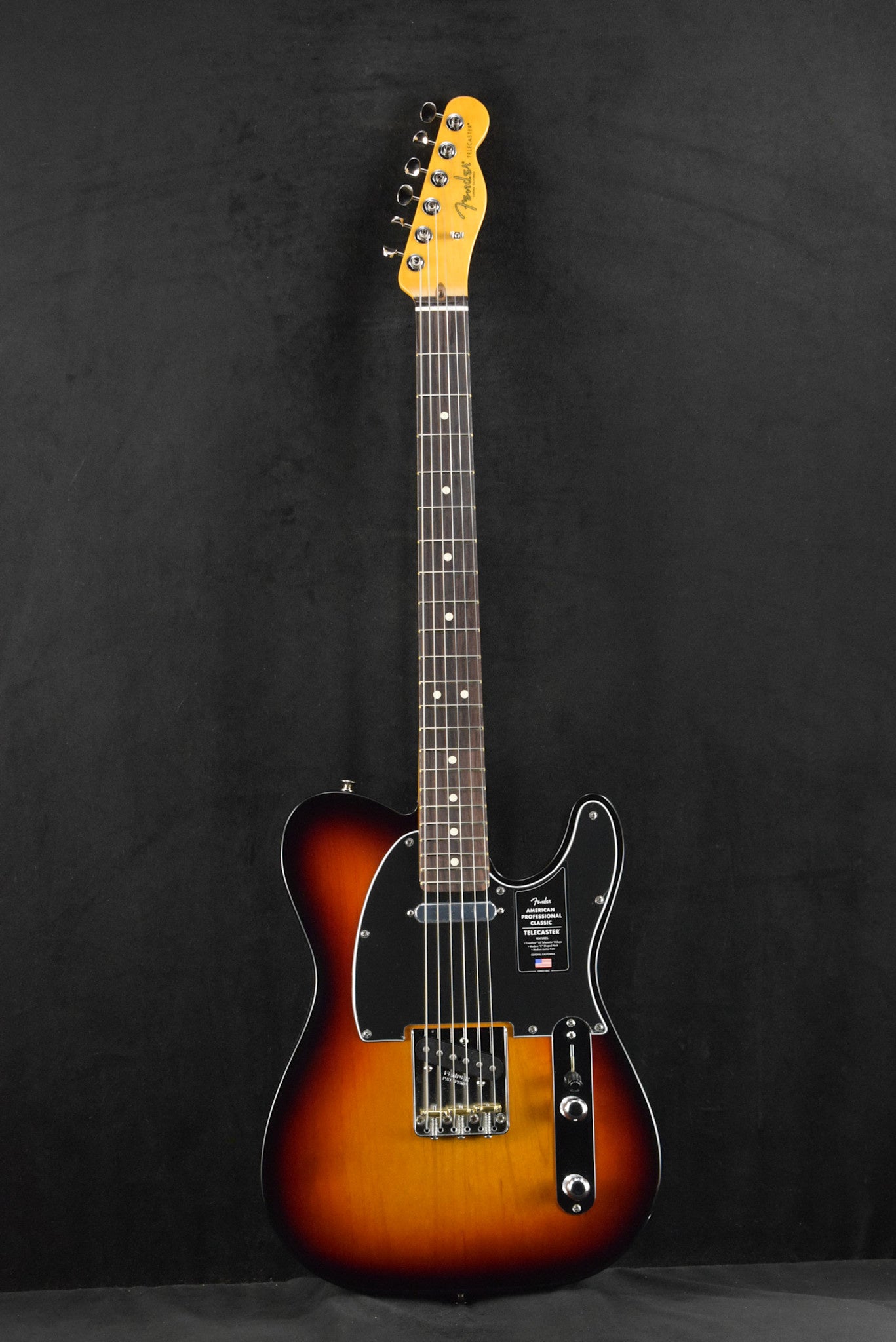 Fender American Professional Classic Telecaster 3-Color Sunburst Rosewood Fingerboard