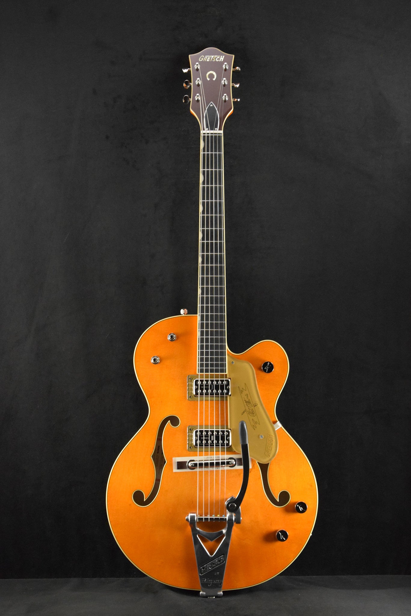 Gretsch G6120T-59 Vintage Select Edition '59 Chet Atkins Vintage Orange Stain Lacquer