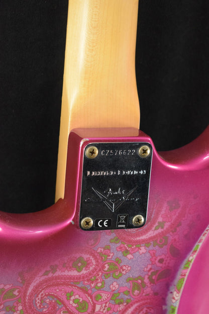 Fender Custom Shop Limited Edition '68 Paisley Strat Relic - Pink Paisley