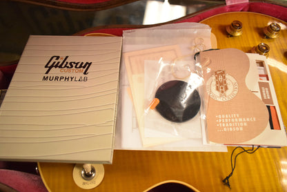 Gibson Murphy Lab 1959 Les Paul Standard Dirty Lemon Ultra Light Aged Fuller's Exclusive