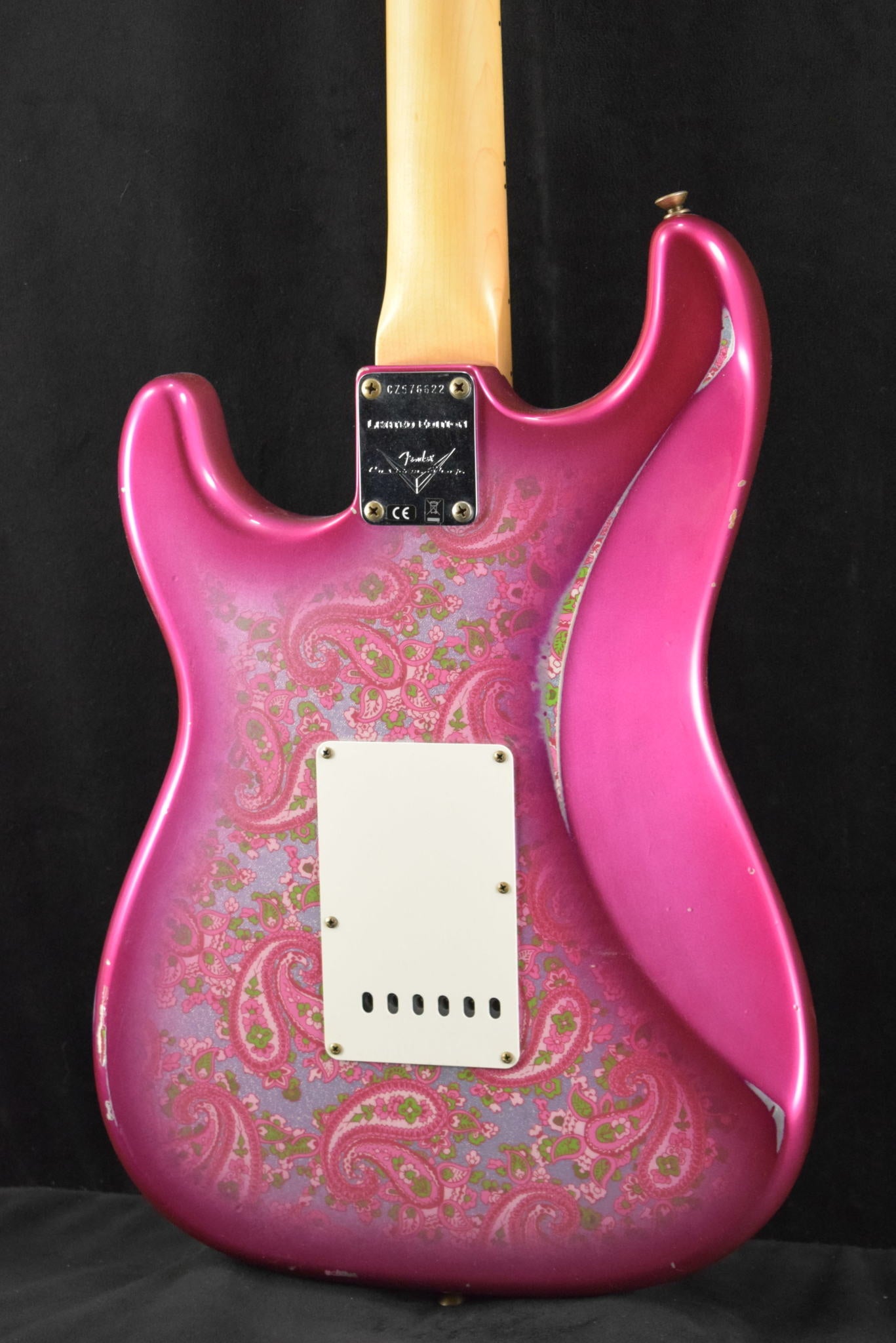 Fender Custom Shop Limited Edition '68 Paisley Strat Relic - Pink Paisley