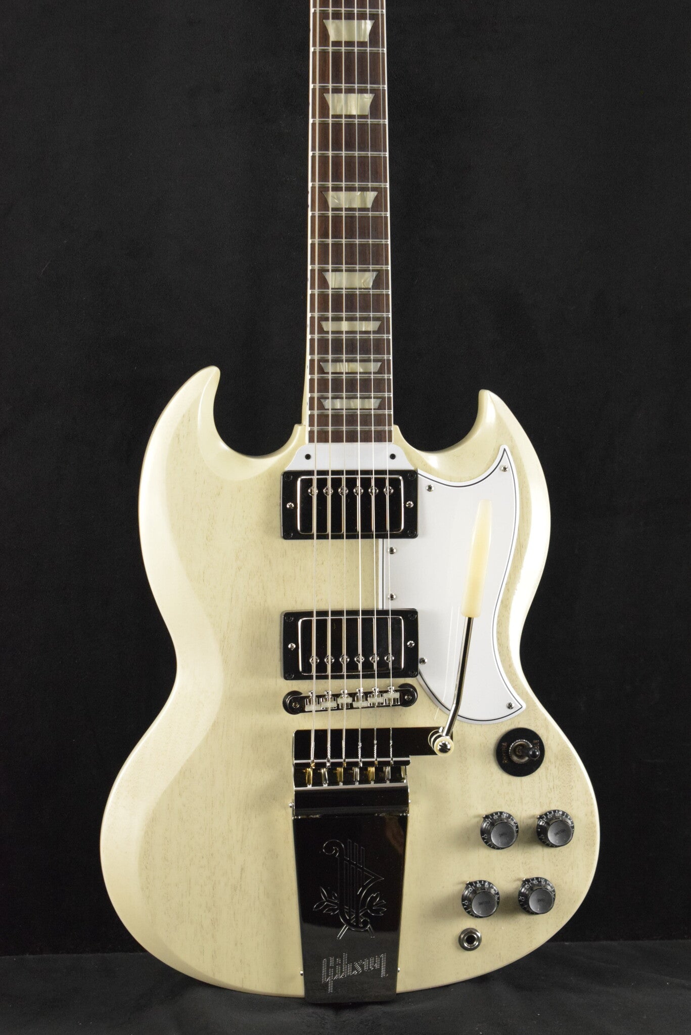 Gibson Custom Dealer Select 1964 SG Standard Reissue with Maestro Vibrola - TV White