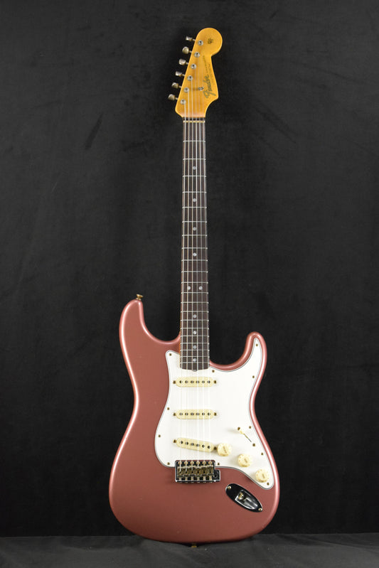 Fender Limited Edition Fat '64 Stratocaster Journeyman Relic Aged Burgundy Mist Metallic 3A Rosewood Fingerboard