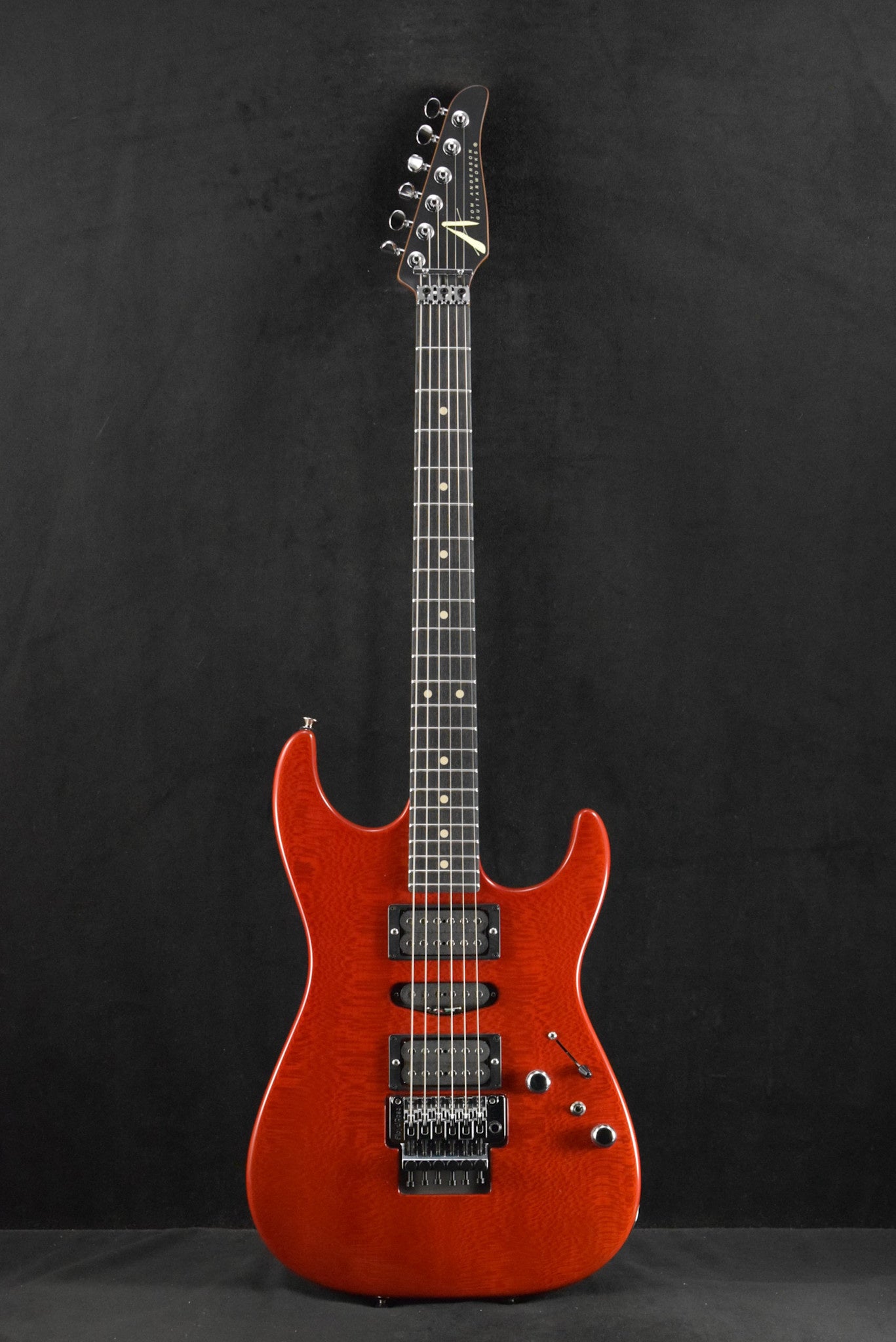 ギター Tom anderson Drop Top Tom Anderson Drop Top Transparent Cherry – Fuller's Guitar