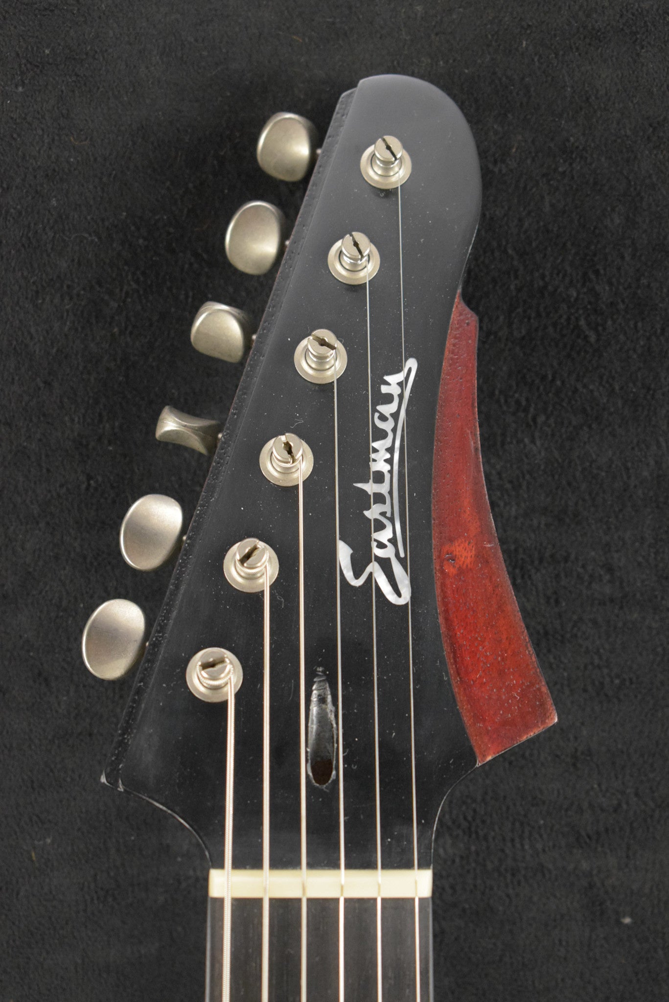 Eastman Juliet/V-B-BK Bigsby Antique Black Varnish