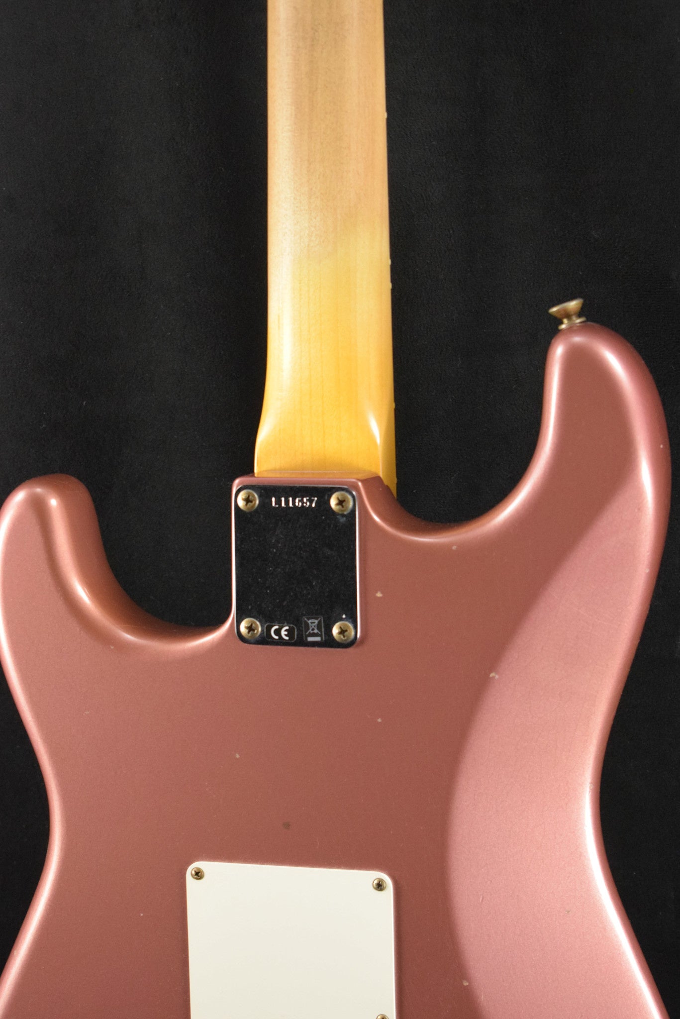 Fender Limited Edition Fat '64 Stratocaster Journeyman Relic Aged Burgundy Mist Metallic 3A Rosewood Fingerboard