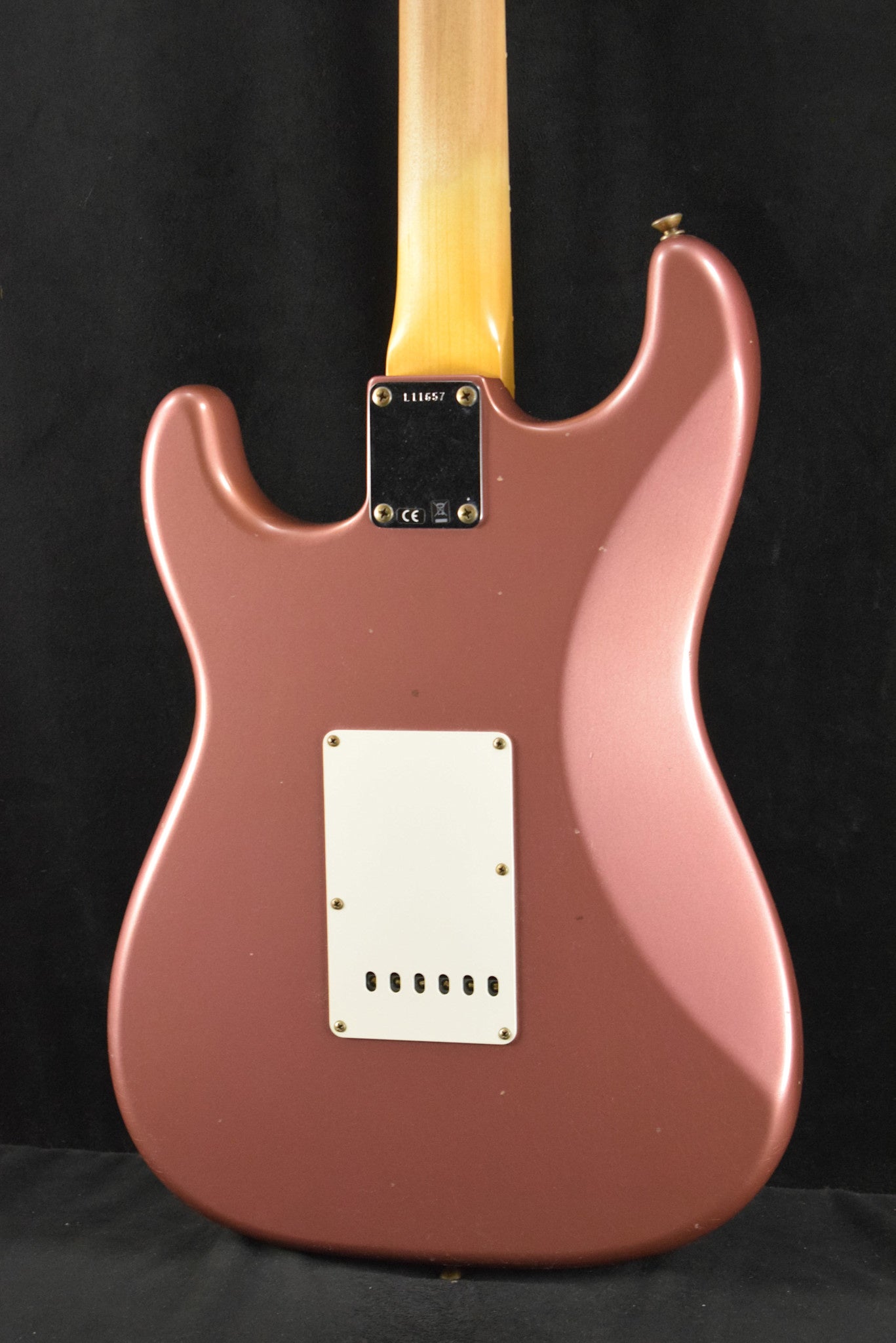 Fender Limited Edition Fat '64 Stratocaster Journeyman Relic Aged Burgundy Mist Metallic 3A Rosewood Fingerboard