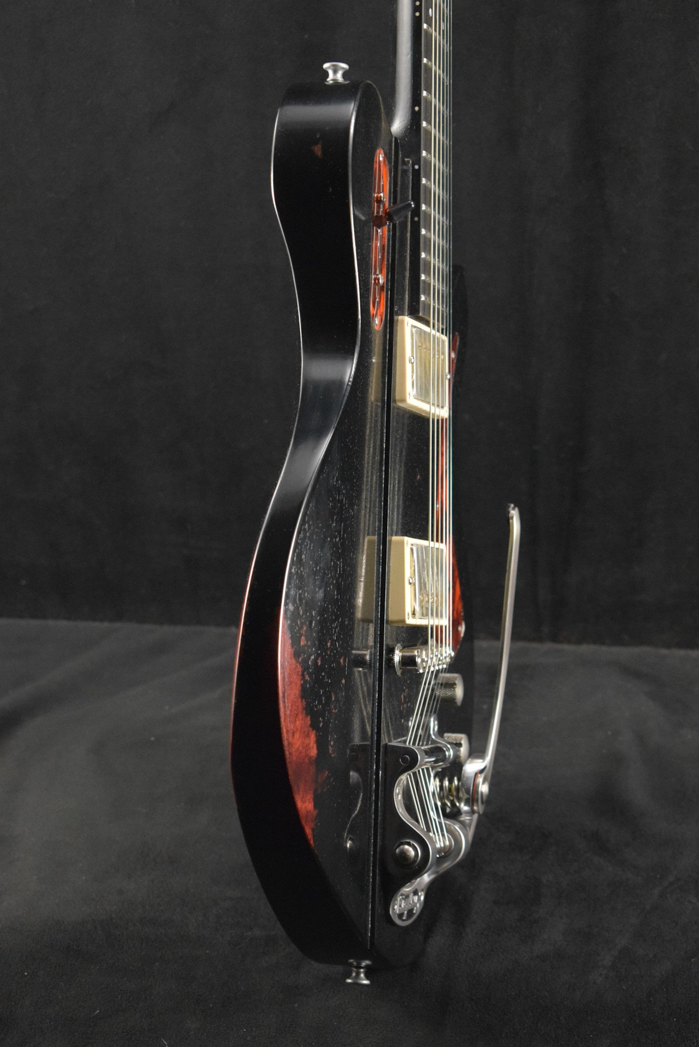 Eastman Juliet/V-B-BK Bigsby Antique Black Varnish