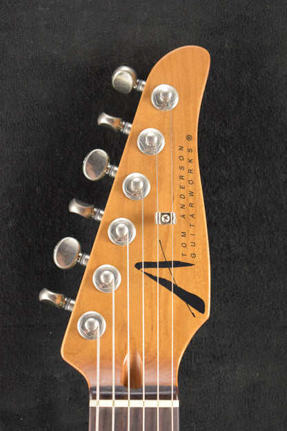 Tom Anderson Icon Classic Natural - dark grain w/Back Shaded Edge