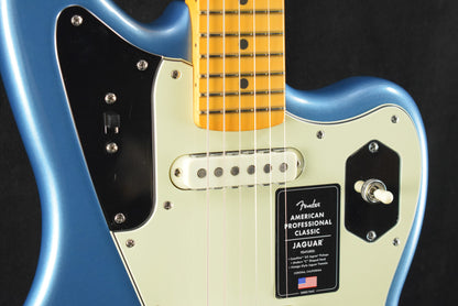 Fender American Professional Classic Jaguar Faded Lake Placid Blue Maple Fingerboard