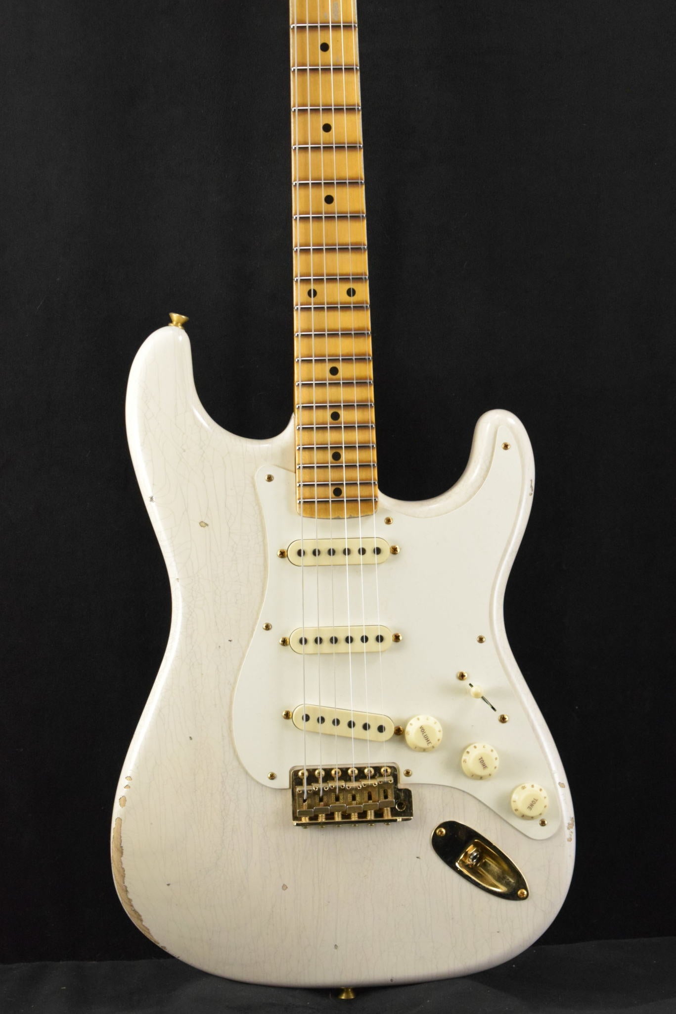 Fender Custom Shop Limited Edition '57 Stratocaster Relic - Aged White Blonde