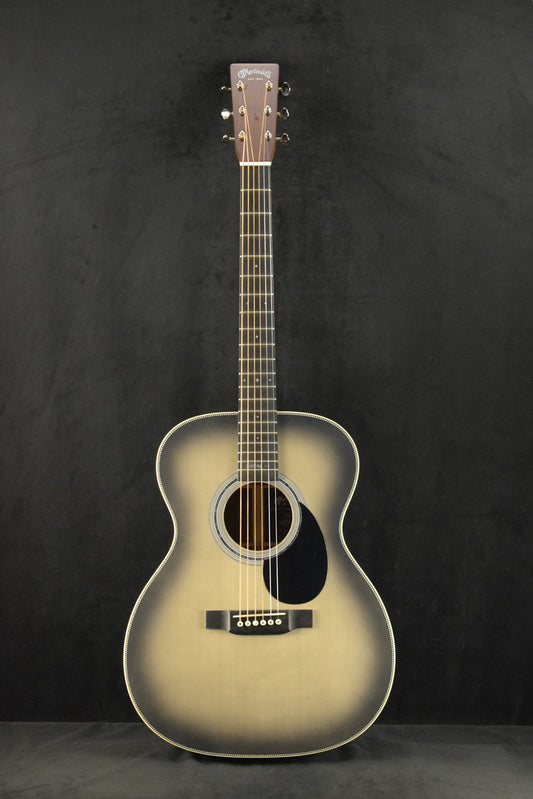 Martin OMJM John Mayer 20th Anniversary Platinum Gray Burst