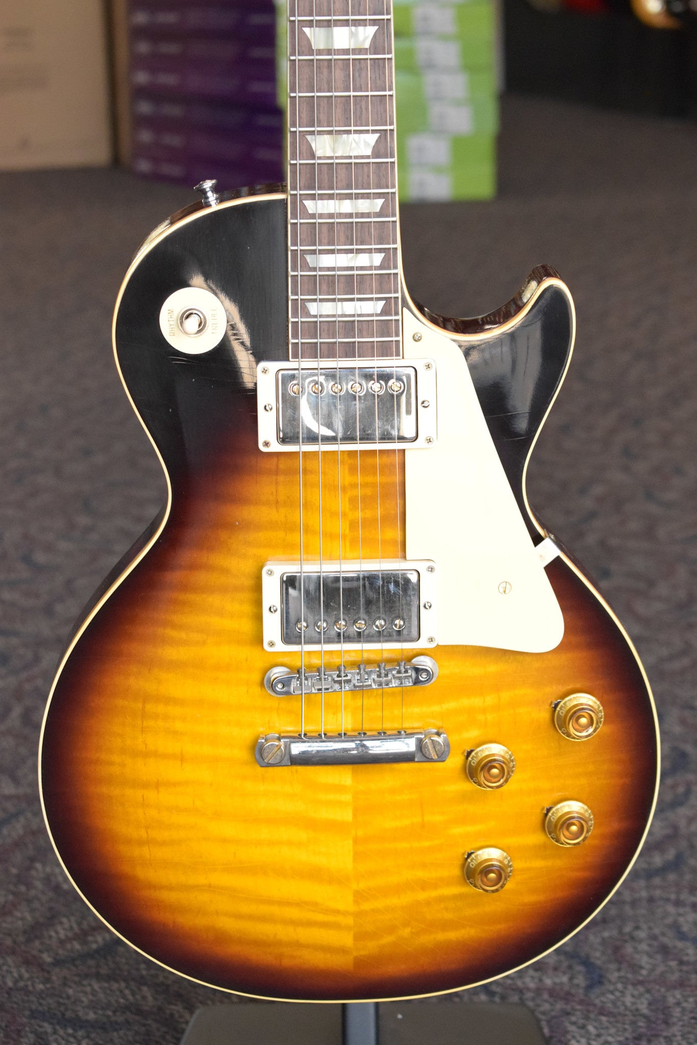 Gibson Murphy Lab 1959 Les Paul Standard Kindred Burst Ultra Light Aged Fuller's Exclusive