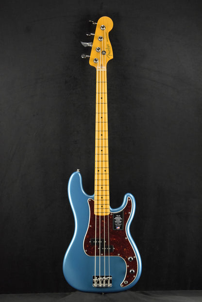Fender American Professional Classic Precision Bass Faded Lake Placid Blue Maple Fingerboard