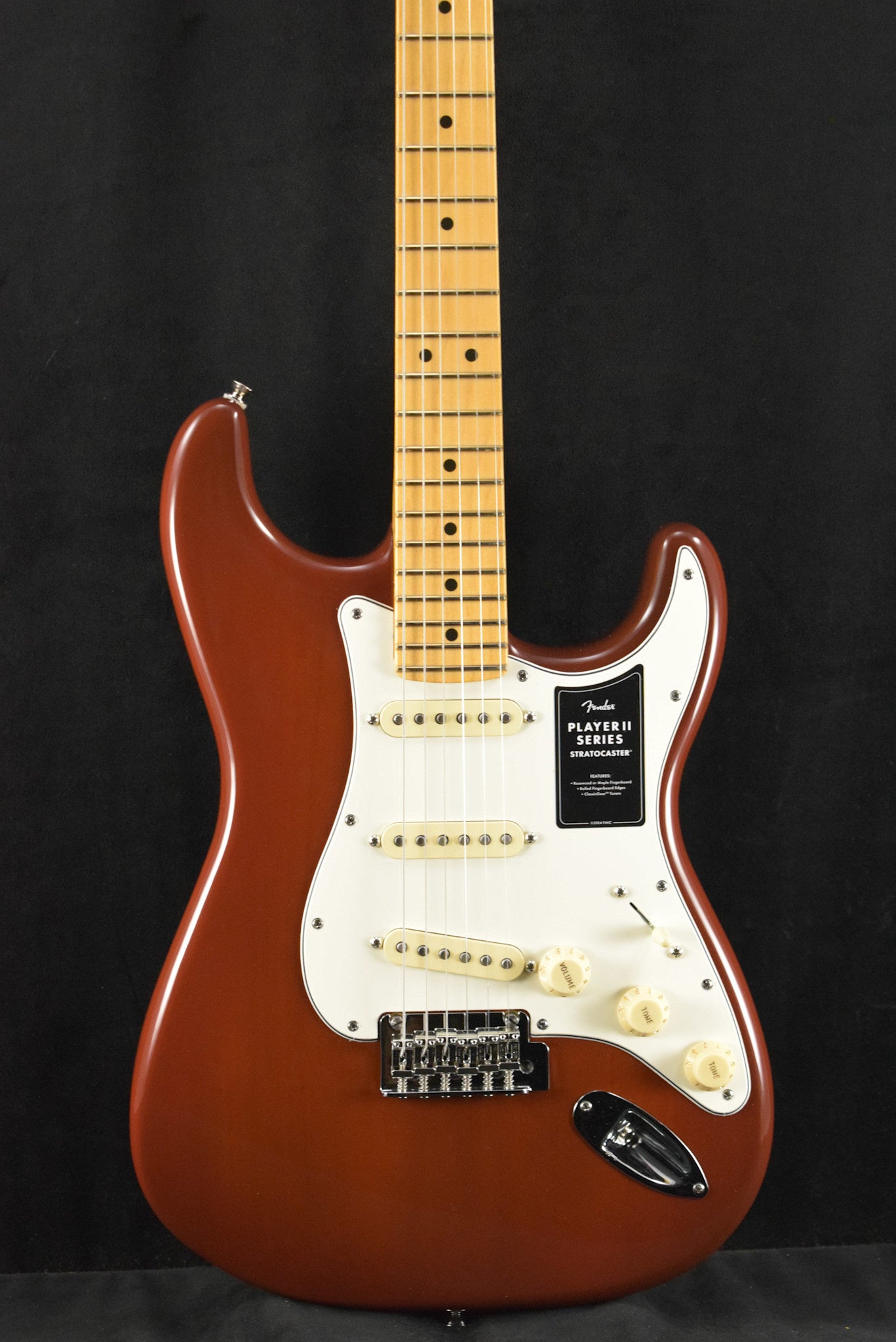 Fender Player II Stratocaster Transparent Mocha Burst Maple Fingerboard