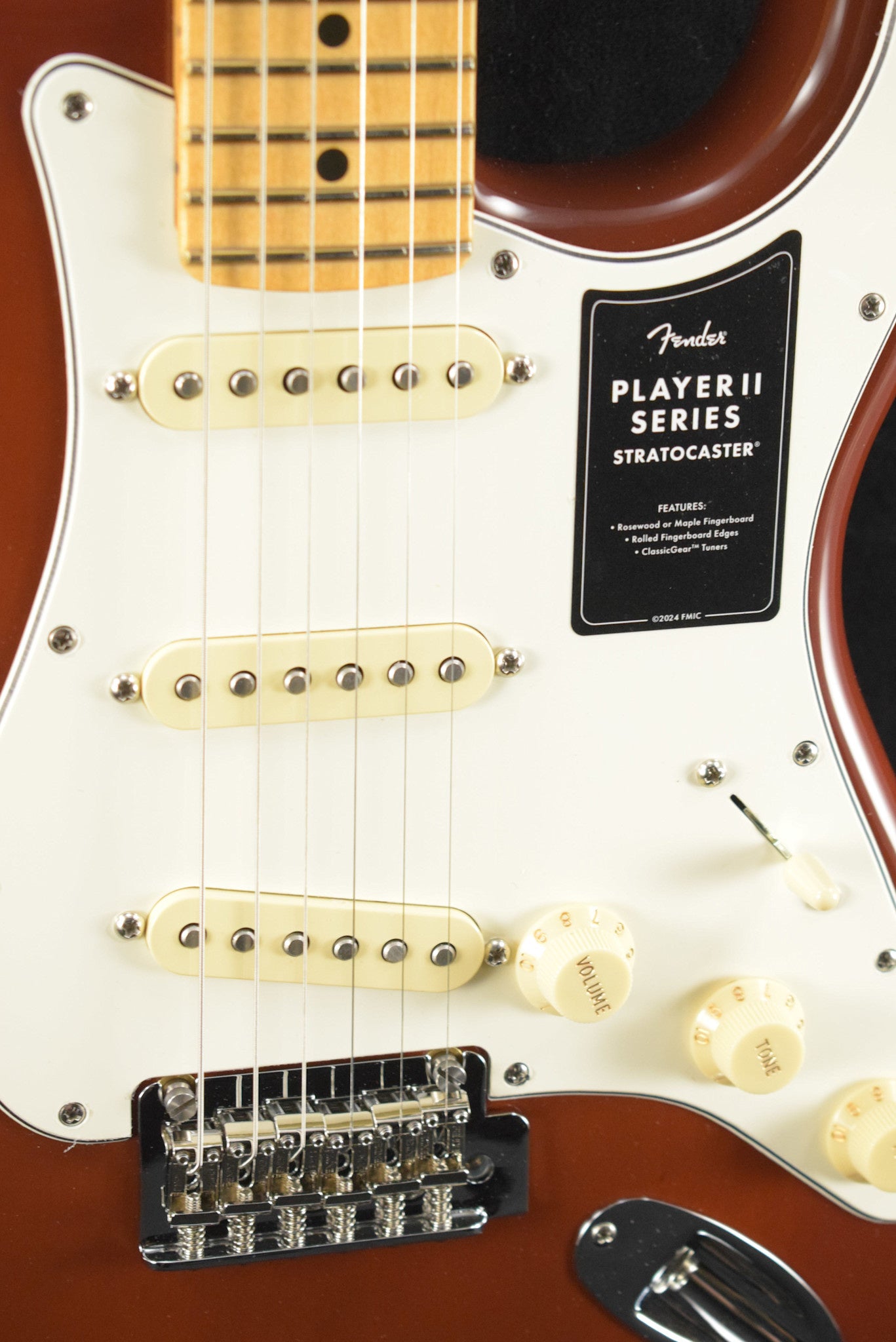 Fender Player II Stratocaster Transparent Mocha Burst Maple Fingerboard