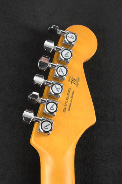 Fender American Ultra II Stratocaster Left-Hand Texas Tea Ebony Fingerboard