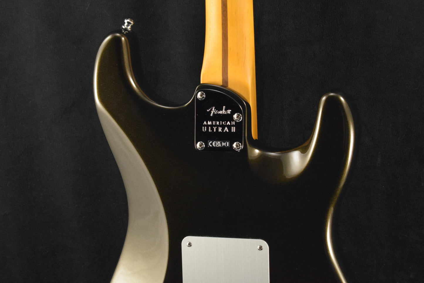 Fender American Ultra II Stratocaster Left-Hand Texas Tea Ebony Fingerboard