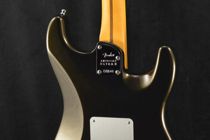 Fender American Ultra II Stratocaster Left-Hand Texas Tea Ebony Fingerboard