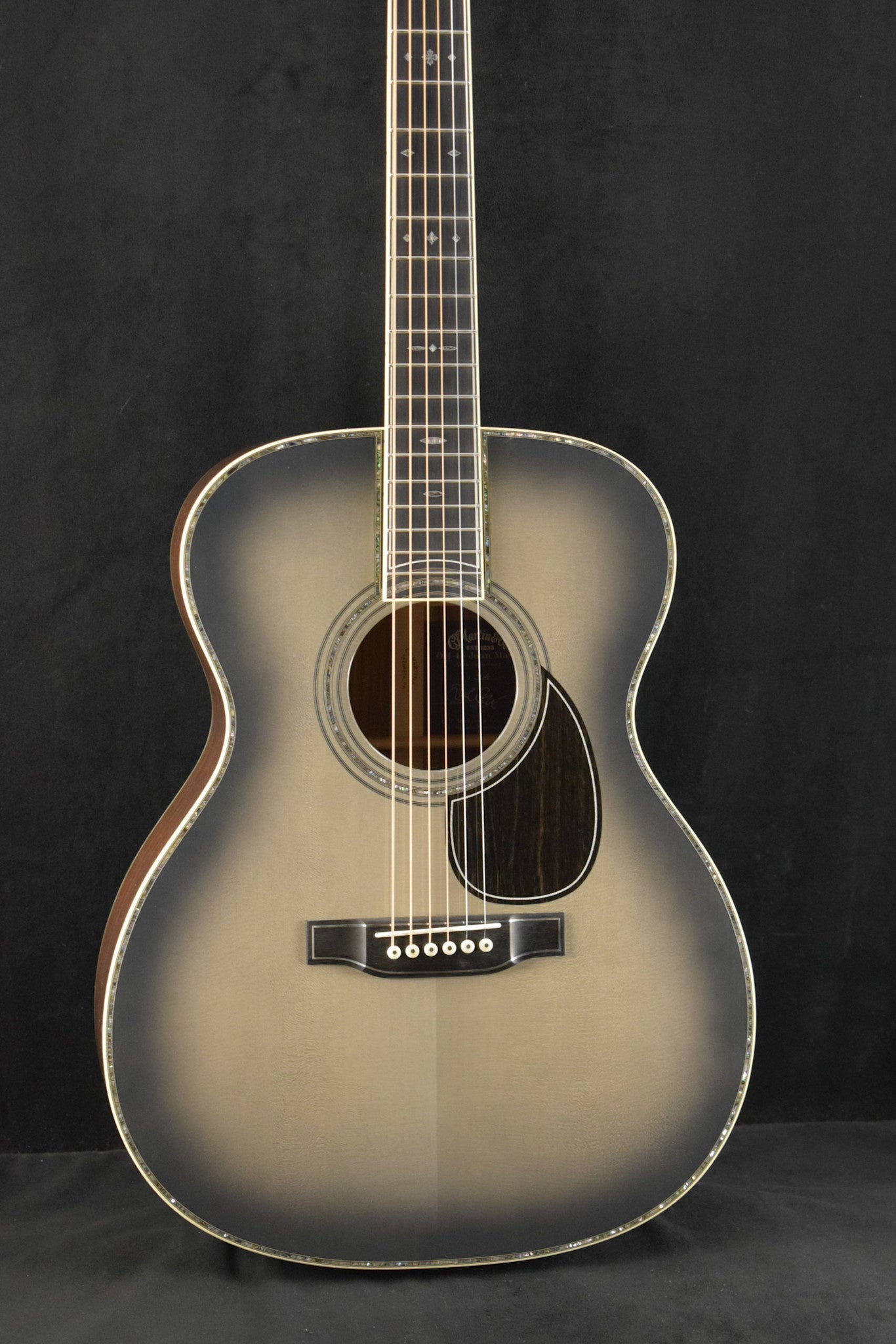 Martin OM-45 John Mayer 20th Anniversary Platinum Gray Burst