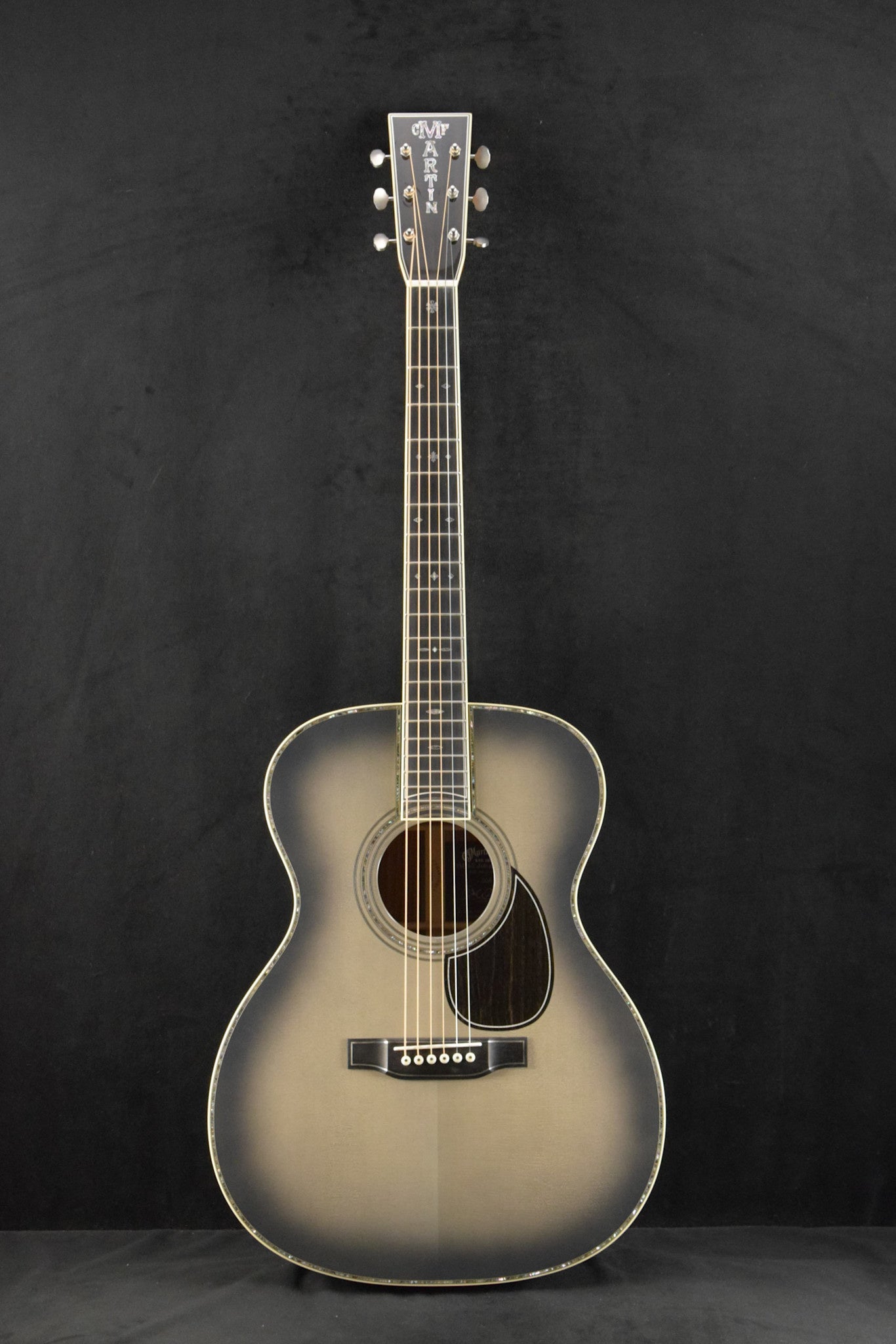 Martin OM-45 John Mayer 20th Anniversary Platinum Gray Burst