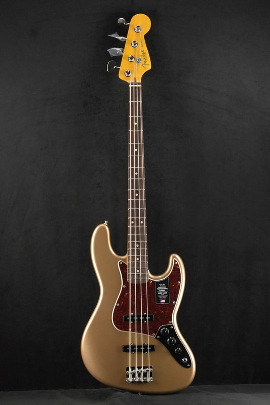 Fender American Professional Classic Jazz Bass Faded Firemist Gold Rosewood Fingerboard