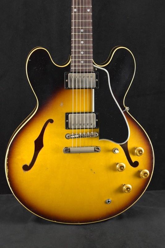 Gibson Murphy Lab 1958 ES-335 Reissue Faded Tobacco Burst Heavy Aged
