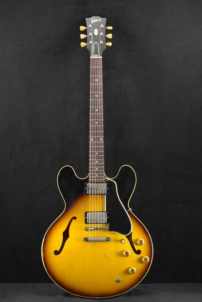 Gibson Murphy Lab 1958 ES-335 Reissue Faded Tobacco Burst Heavy Aged