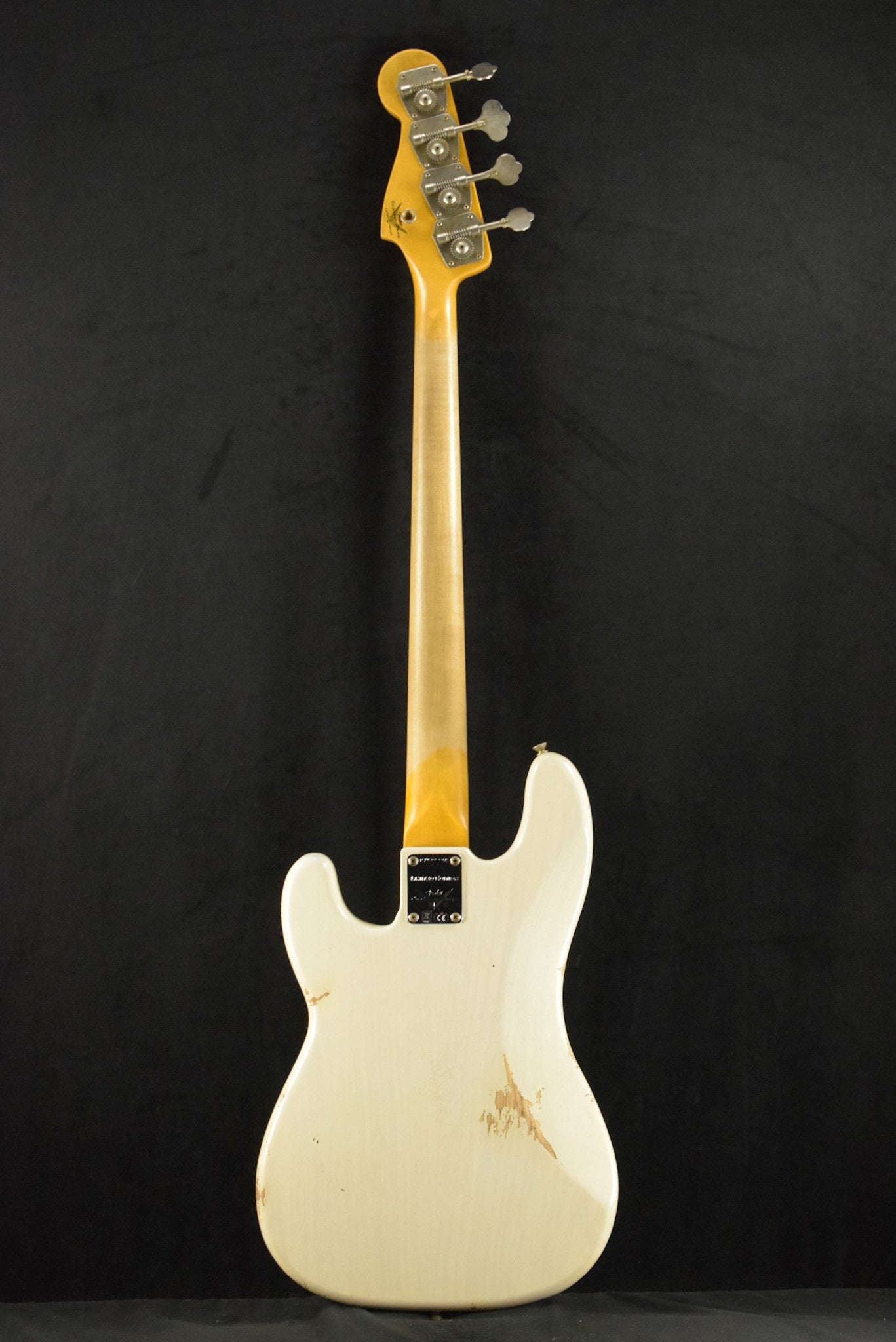 Fender Limited Edition P-Jazz Bass Relic Aged White Blonde 1-Piece Quartersawn Maple Neck Fingerboard