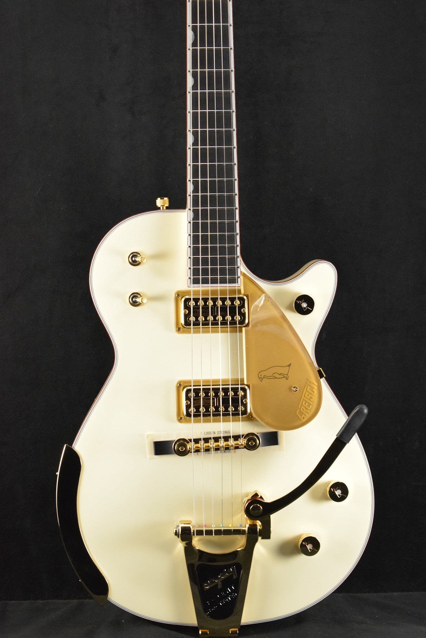 Gretsch G6134T-58 Vintage Select ’58 Penguin with Bigsby TV Jones Vintage White