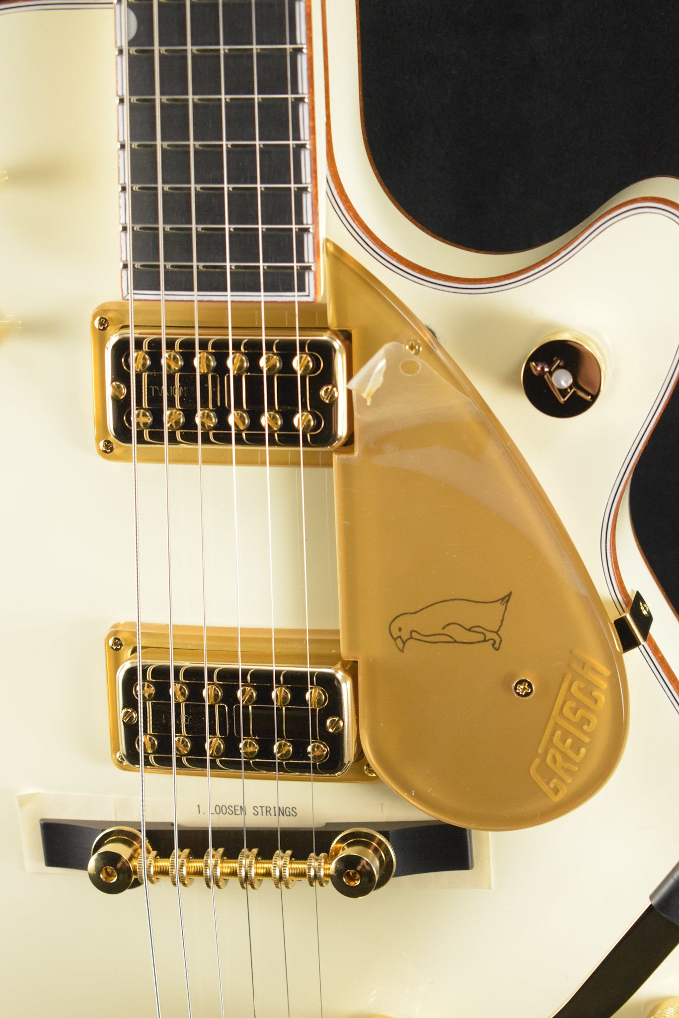 Gretsch G6134T-58 Vintage Select ’58 Penguin with Bigsby TV Jones Vintage White