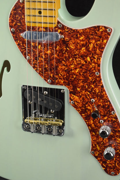 Fender American Professional II Telecaster Thinline Transparent Transparent Surf Green Maple Fingerboard