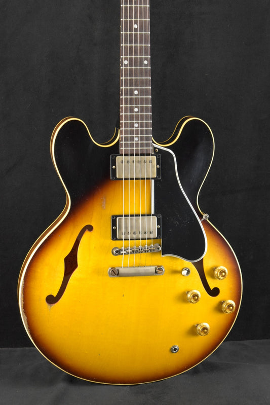 Gibson Murphy Lab 1958 ES-335 Reissue Faded Tobacco Burst Heavy Aged