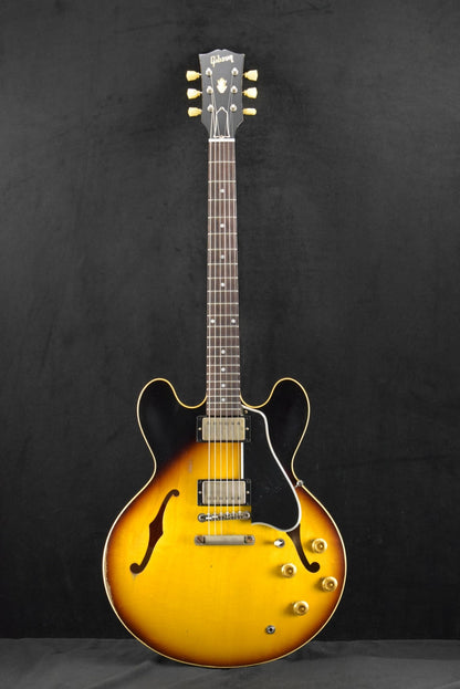 Gibson Murphy Lab 1958 ES-335 Reissue Faded Tobacco Burst Heavy Aged