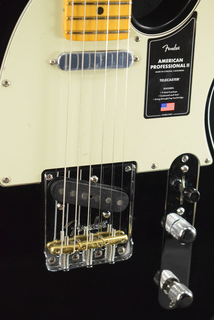 Fender American Professional II Telecaster Black Maple Fingerboard