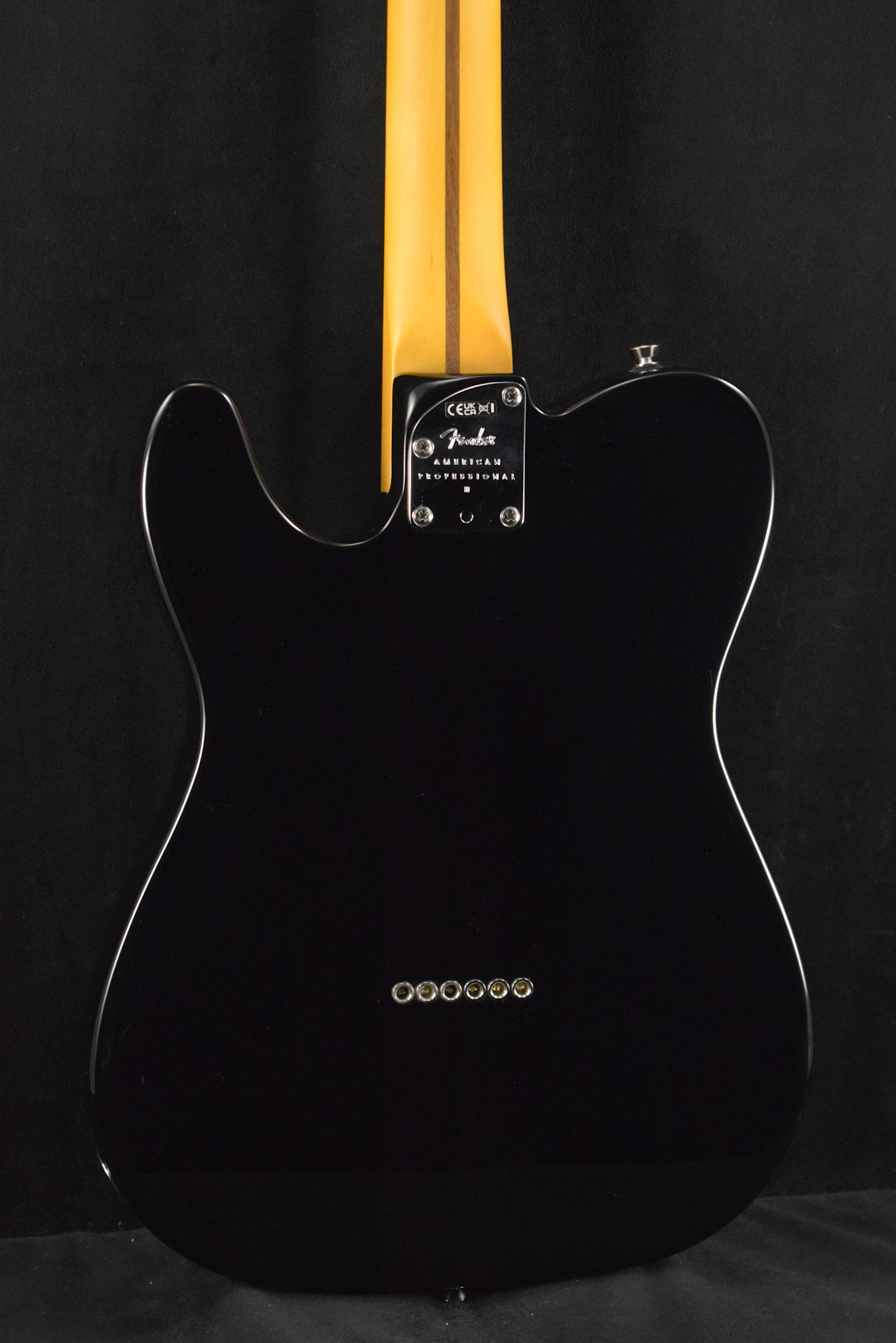 Fender American Professional II Telecaster Black Maple Fingerboard