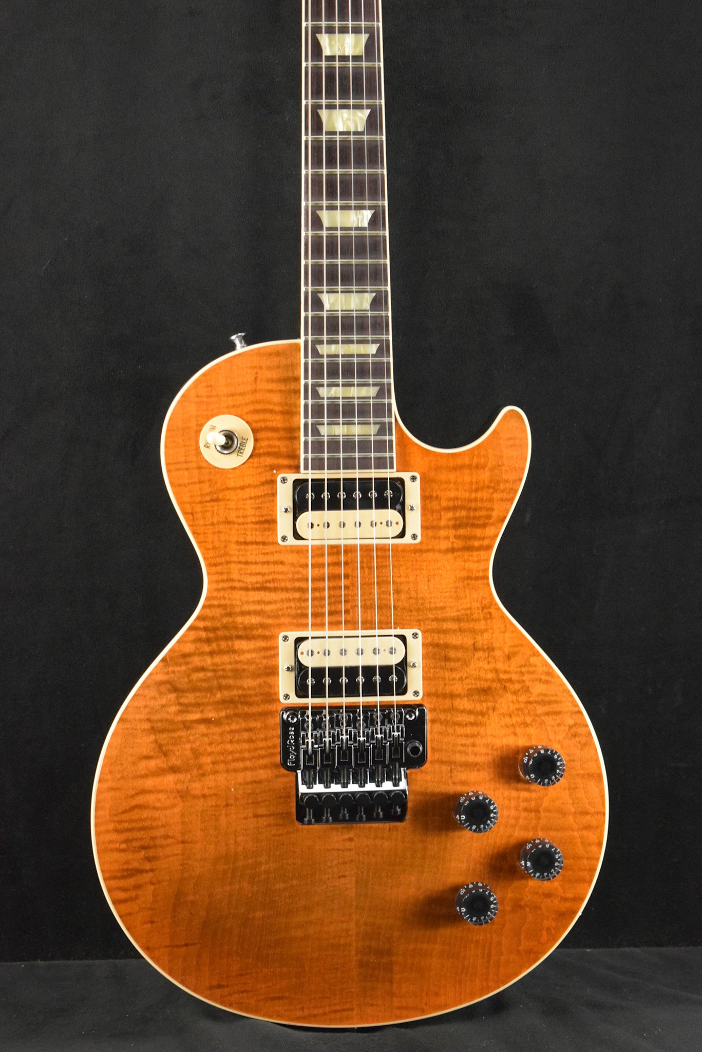 Gibson Custom Dealer Select Les Paul Axcess Standard Floyd Rose - Siberian Tiger