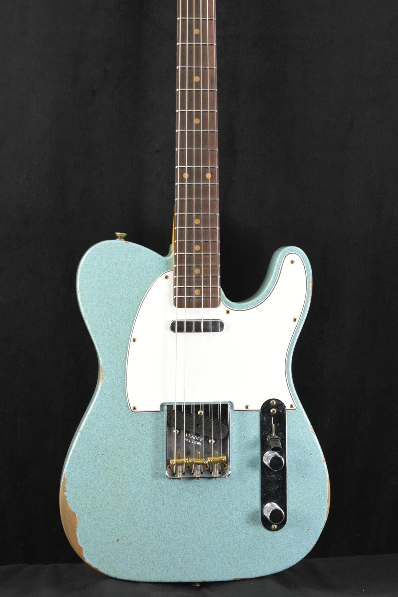 Fender Custom Shop Limited Ed '61 Telecaster - Relic Aged Daphne Blue Sparkle