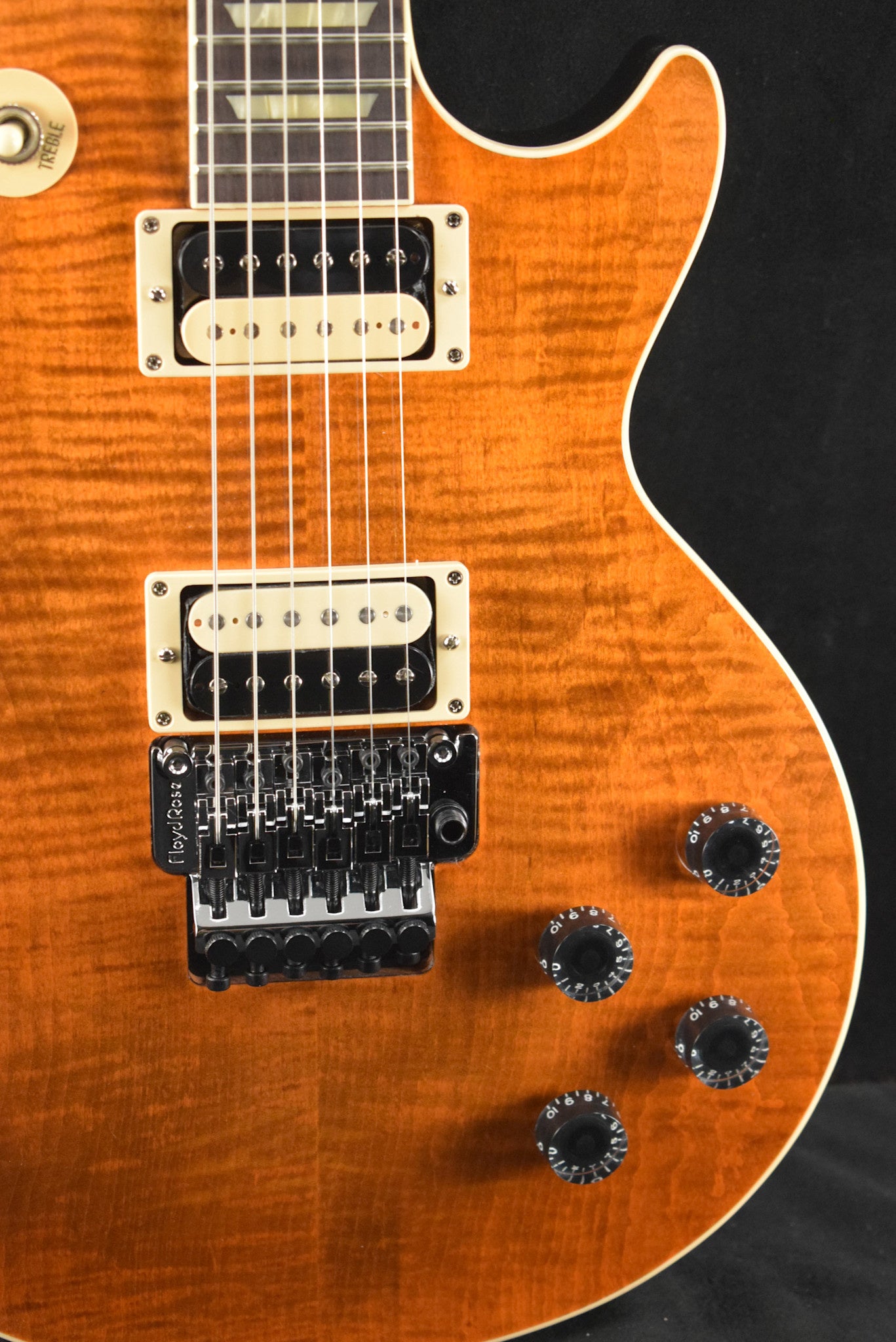 Gibson Custom Dealer Select Les Paul Axcess Standard Floyd Rose - Siberian Tiger