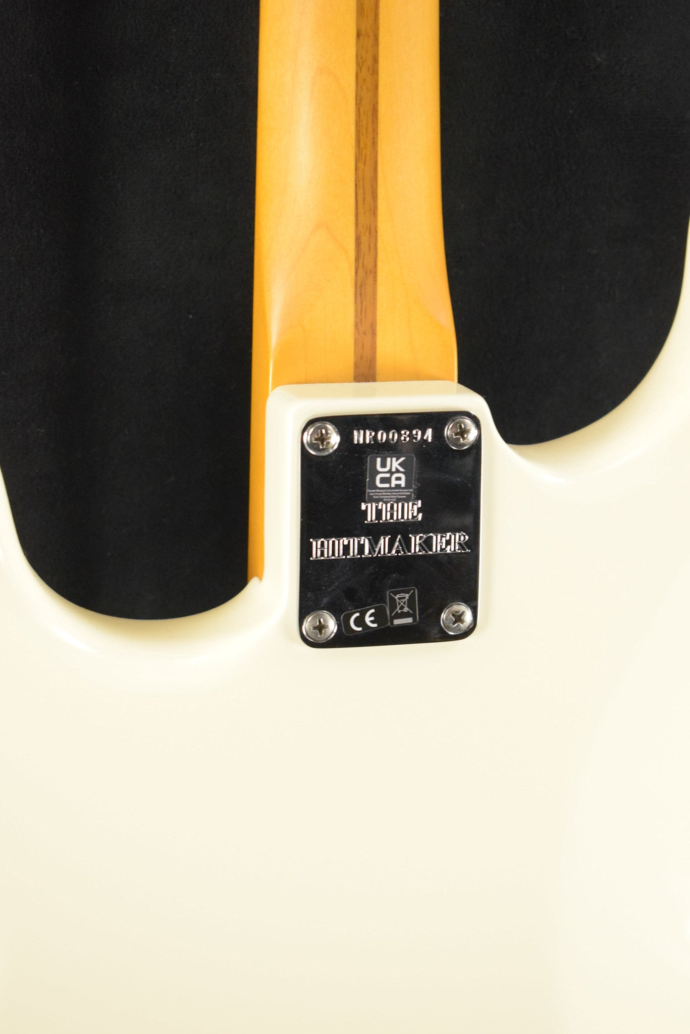 Fender Nile Rodgers Hitmaker Stratocaster Olympic White Maple Fingerboard