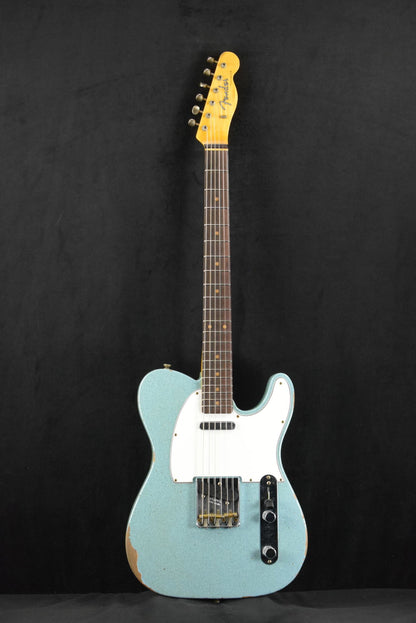 Fender Custom Shop Limited Ed '61 Telecaster - Relic Aged Daphne Blue Sparkle