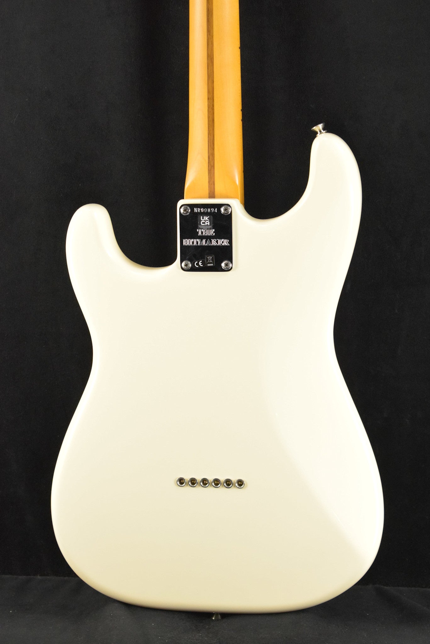 Fender Nile Rodgers Hitmaker Stratocaster Olympic White Maple Fingerboard