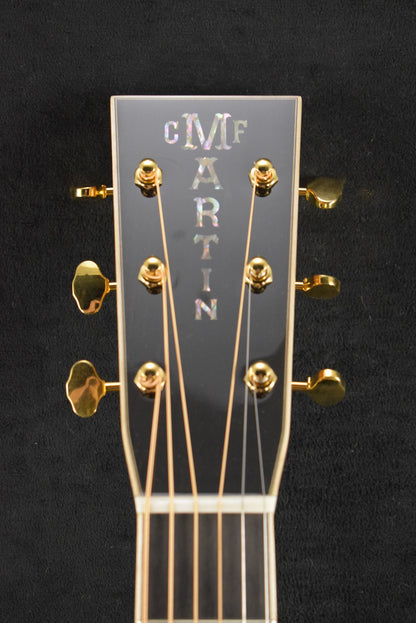 Martin Custom Shop OM Auditorium Flamed Myrtlewood Italian Alpine Spruce Natural Gloss