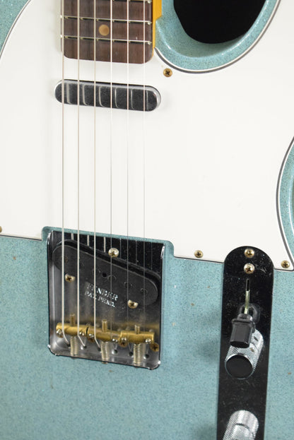 Fender Custom Shop Limited Ed '61 Telecaster - Relic Aged Daphne Blue Sparkle