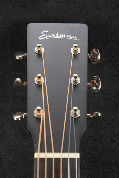 Eastman E2D Solid Cedar/Sapele Dreadnought Natural Truetone Satin