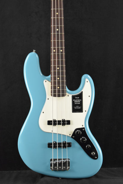 Fender Player II Jazz Bass Aquatone Blue Rosewood Fingerboard